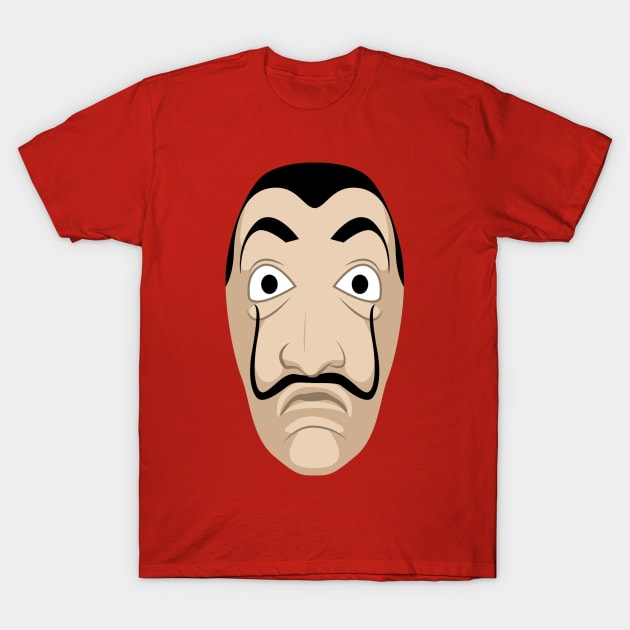 Dali Mask T-Shirt by akawork280